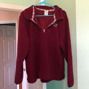 Pink Victoria Secret Sherpa